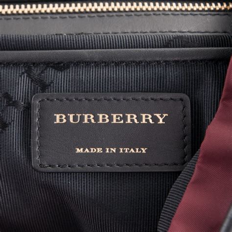 where are burberry bags made|how to authenticate Burberry handbags.